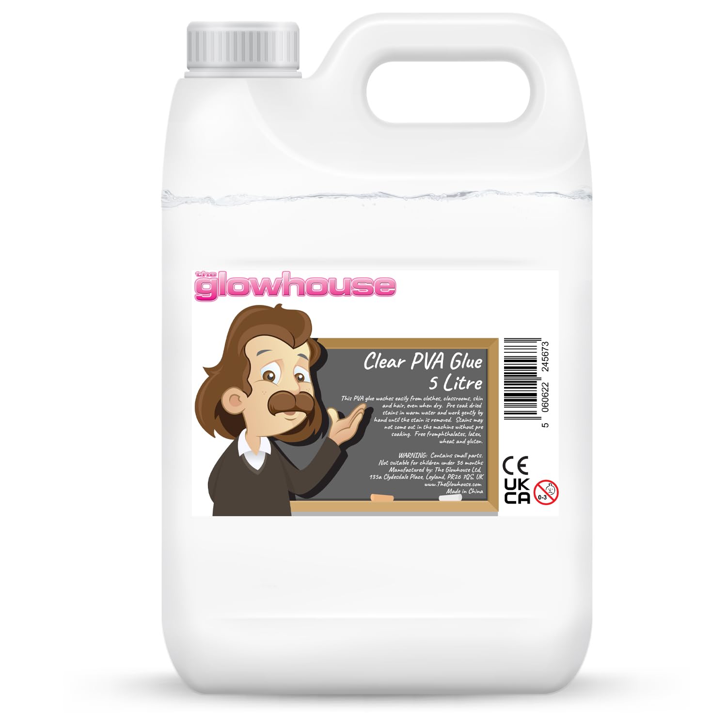 5 Litre Clear Glowhouse Glue-